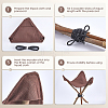 Outdoor Triangular Stool Cloth AJEW-WH20022-09B-5