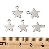 Tarnish Resistant 304 Stainless Steel Charms STAS-G190-27P-A-4