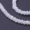 Electroplate Glass Beads Strands EGLA-R048-2mm-36-1