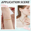 8Pcs Brass Micro Pave Cubic Zirconia Pendants FIND-BBC0004-28C-02-4
