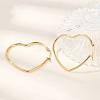 201 Stainless Steel Hoop Earrings EJEW-A052-12A-1