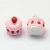 Strawberry Cake Resin Decoden Cabochons X-CRES-R183-05B-2