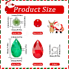 DIY Christmas Themed Cone Suncatcher Making Kits DIY-SP0001-35-2