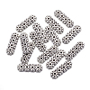 4-Hole Tibetan Style Alloy Spacer Bars LS-A1110Y-NF-3