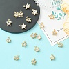 20Pcs Alloy Clear Cubic Zirconia Charms FIND-YW0008-27-4
