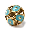 304 Stainless Steel Enamel Beads SA-CBA9422-01G-04-2