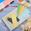 Globleland DIY Blank Bookmark Making Kit DIY-GL0004-30-4