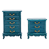 2Pcs 2 Styles Plastic Cabinet DIY-GO0002-36-1