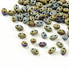 2-Hole Seed Beads X-GLAA-R159-M602-1