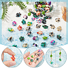 108Pcs 9 Colors Synthetic Turquoise Dyed Beads G-NB0005-43-4