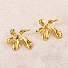 Valentine's Day 304 Stainless Steel Stud Earrings EJEW-D361-03G-01-1