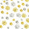 140Pcs Iron Bead Caps IFIN-FS0001-42-3