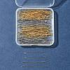 304 Stainless Steel Flat Head Pins & Eye Pins STAS-FS0001-58-8