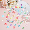 200Pcs Acrylic Bead Frame MACR-UN0001-04-4
