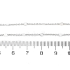 1MM Brass Cable Chain Necklace for Women Men KK-P302-02P-5