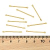 SHEGRACE Brass Connector Charms XGR0134G-112G-3