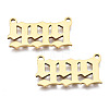 201 Stainless Steel Pendant Links STAS-S110-115G-09-1