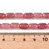 Natural Strawberry Quartz Beads Strands G-G980-29B-5