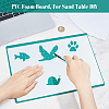 PVC Plastic Foamed Boards LS-AJEW-WH0528-23-3