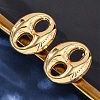 Oval 304 Stainless Steel Stud Earrings EJEW-A125-79B-G-3