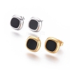 304 Stainless Steel Stud Earrings EJEW-I235-03-1