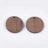Walnut Wood Pendants X-WOOD-S054-01A-01-2