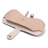 Portable PVC Leather Glasses Cases AJEW-WH0250-89C-2