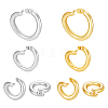 925 Sterling Silver Twister Clasps STER-PH0004-61-1