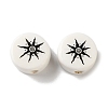 Printed Handmade Porcelain Beads PR-CBA3F2D-05E-1