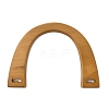 Wooden U-Shaped Bag Handles FIND-WH0010-27B-1