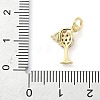 Brass Micro Pave Cubic Zirconia Pendants KK-Z120-57B-01-3
