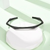 304 Stainless Steel Cuff Bangles BJEW-P373-01EB-2