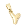 Brass Letter Charms KK-G554-22G-Y-1