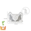 Cute Cat Shape Vase Resin Silicone Mold Dropping Glue DIY Cat Water Cultivation Branch Flower Arranger Wholesale PW-WG5B0E2-03-1