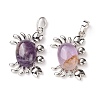 Natural & Synthetic Gemstone Pendants G-D469-01P-3
