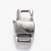 Polished 316 Surgical Stainless Steel Lobster Claw Clasps STAS-Z013-07A-2