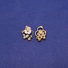 Alloy Rhinestone Charms ALRI-WH0002-68-1