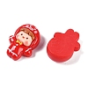 Christmas Opaque Resin Decoden Cabochons CRES-M036-12F-2