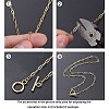 Soldered Brass Paperclip Chains CHC-G005-06G-01-12