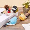 Wooden Birds and Tree Stump Ornaments JX724A-5