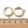 201 Stainless Steel Huggie Hoop Earrings Findings STAS-A167-01U-G-3