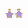 Alloy Enamel Charms PALLOY-N153-40-RS-2