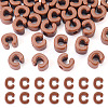 Opaque Acrylic European Beads OACR-TAC0019-006C-1