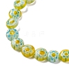 Handmade Millefiori Lampwork Beads Strands LAMP-G164-11K-3