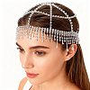 Alloy Rhinestone Mesh Headbands OHAR-WH20005-32P-1