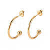 304 Stainless Steel Stud Earrings STAS-S116-272A-G-1
