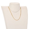 Brass Curb Chain Bracelets & Necklaces Jewelry Sets SJEW-JS01111-6