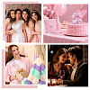30Pcs Paper Birthday Invitation Card OFST-NB0001-03-5