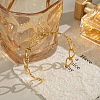 Hollow 304 Stainless Steel Cuff Bangles for Women QQ2164-3
