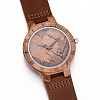 Zebrano Wood Wristwatches WACH-H036-20-3